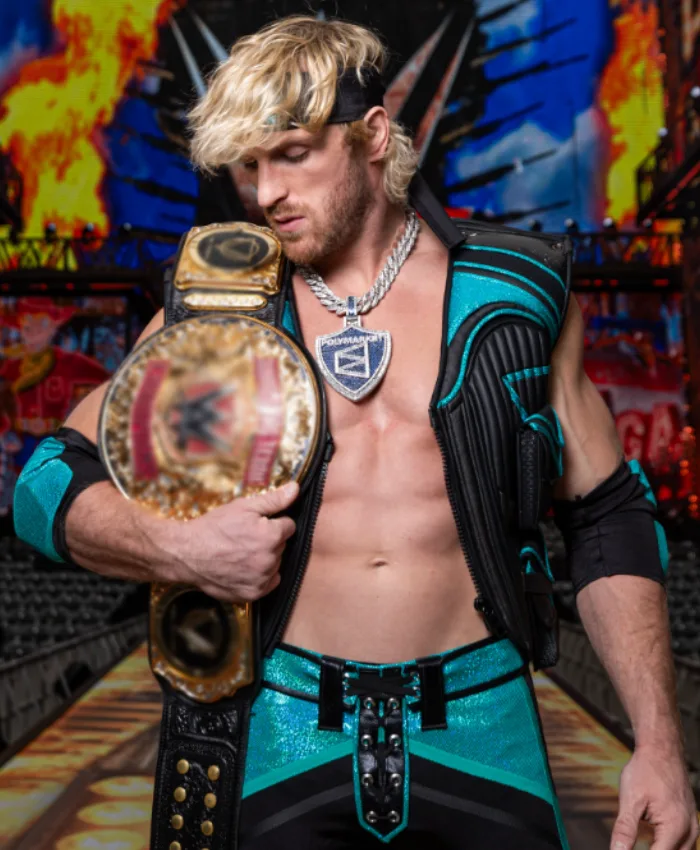 Alternative view of WWE WrestleMania 42 Logan Paul Vest