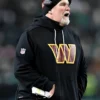 Washington Commanders Coach Dan Quinn 2025 26 Nike Sideline Pullover Black Hoodie