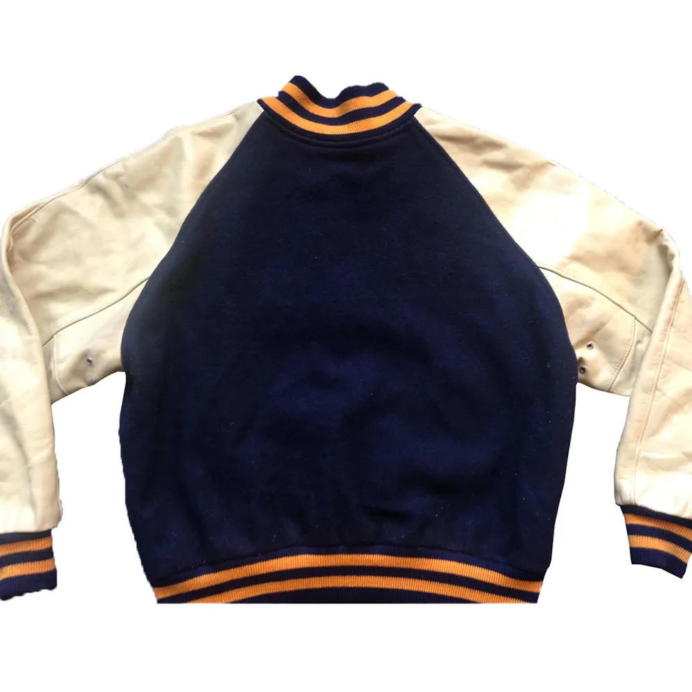 Washington Huskies Navy And White Varsity Jacket Back