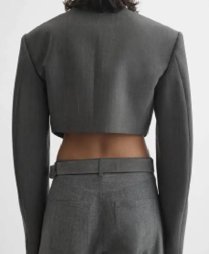 Watch What Happens Live Grey Chrissy Teigen Jacket