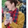 We Met In December Beth Mustard Wool Coat