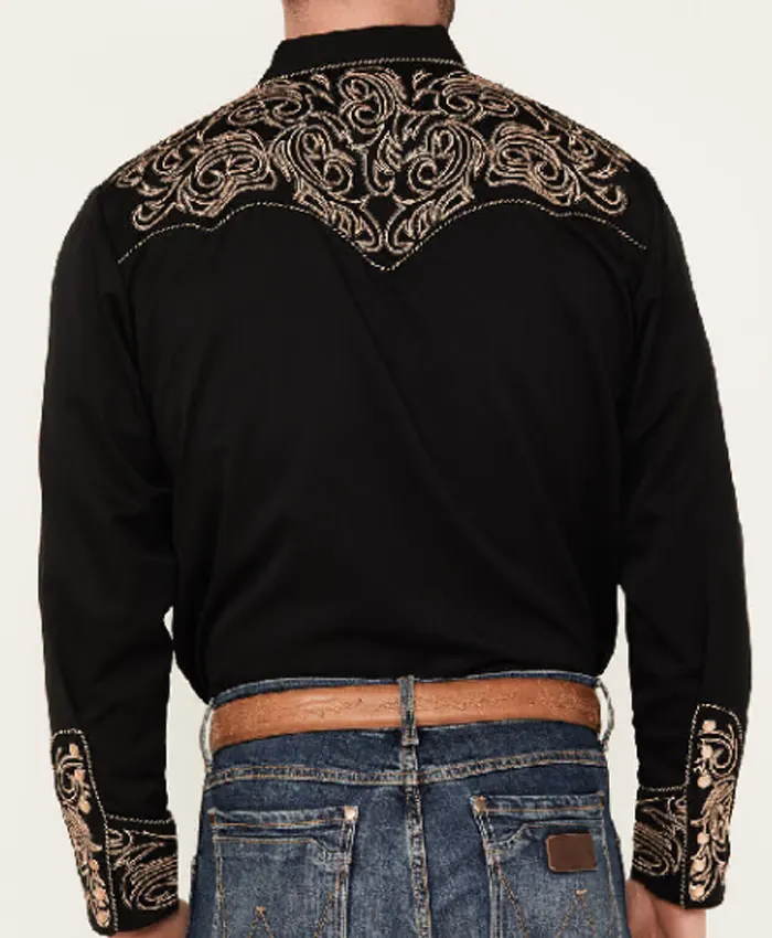 Western Bad Thoughts S01 Embroidered Shirt