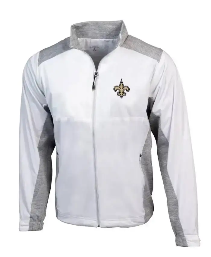 White New Orleans Saints Jacket For Men And Women