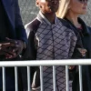 Wicked 2024 Cynthia Erivo Grey And Black Varsity Jacket