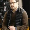 Wild Cards S02 Giacomo Gianniotti Black Puffer Vest