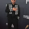 Will Smith 67th Annual Grammy Awards Military Black Jacket