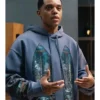 Will Smith Bel Air S04 Purple Window Print Hoodie