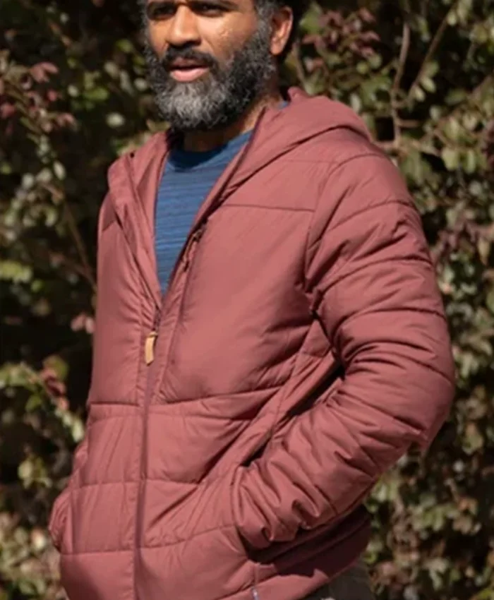 Will Trent S03 Anthony S. Goolsby Hooded Puffer Jacket