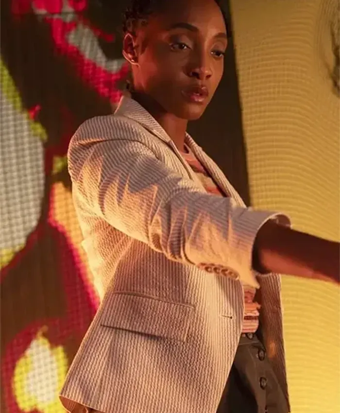Will Trent S03 Faith Mitchell White Blazer