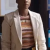 Will Trent S03 Faith Mitchell White Striped Blazer