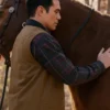 Will Trent S03 Ramon Rodriguez Brown Vest