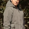 Will Trent S03 Ramon Rodriguez Grey Hooded Jacket