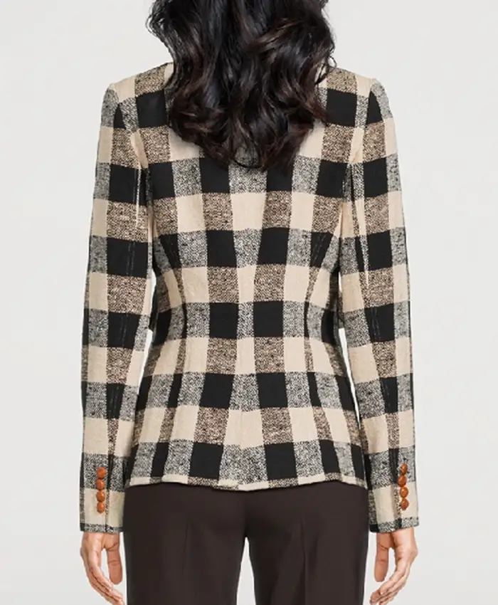Will Trent S03 Sonja Sohn Plaid Blazer
