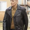 Will Trent S03 Yul Vazquez Leather Black Jacket