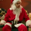 Willie Bad Santa 2003 Billy Bob Thornton Red Santa Costume Coat
