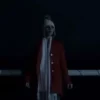Winnie Carruthers Movie Its A Wonderful Knife 2023 Jane Widdop Orange Coat