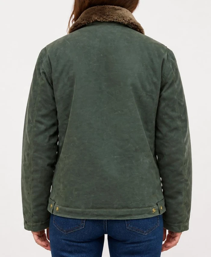 Women Heat Straps Deck Jacket
