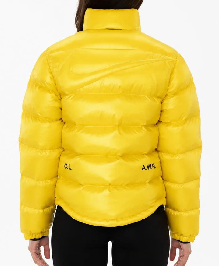 Women Nike Drake Nocta Puffer Yellow Jacket
