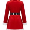Women Red Santa Costume Robe
