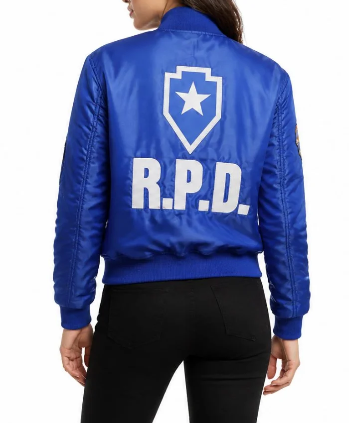 Women Resident Evil 2 RPD Bomber Jacket