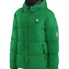 Womens Boston Celtics Winter Puffer Jacket