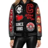 Womens Chucky Since 1990 Good Guys Black Jacket