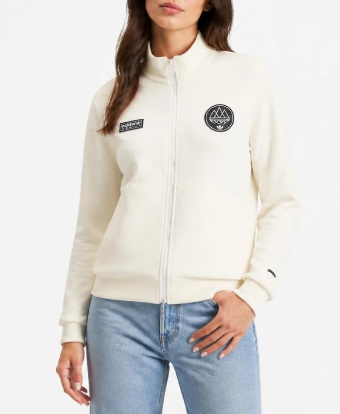 END. x Adidas Angelzarke SPZL Cream Track Jacket - LJB