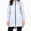 Womens Feel The Beat Sofia Carson Silver Coat