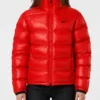 Womens Nike Drake Nocta Puffer Red Jacket