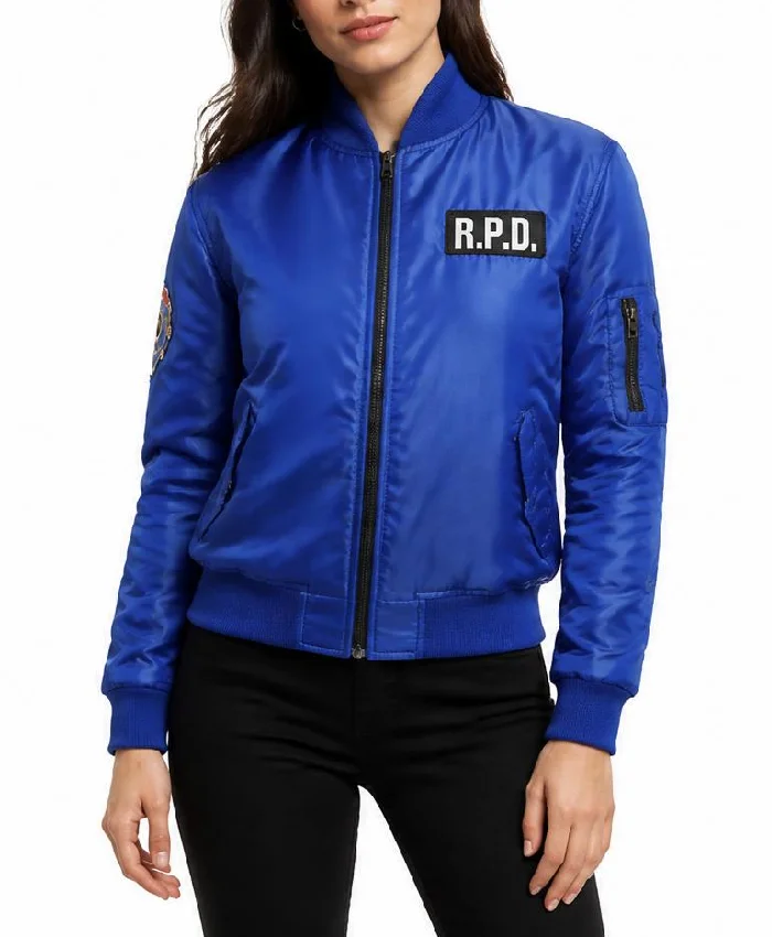 Womens Resident Evil 2 RPD Bomber Jacket