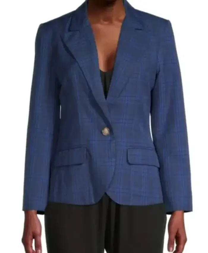 Workin Moms S05 Juno Rinaldi Suiting Fabric Blazer