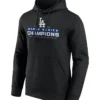 World Series Champions Los Angeles Dodgers 2025 Signature Team Roster And Trophy Graphics Black Hoodie