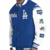 World Series Champions Los Angeles Dodgers G III Recruit Commemorative Varsity Jacket