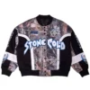 World Wrestling Entertainment 2026 Stone Cold 316 Steve Austin Camo Race Varsity Jacket