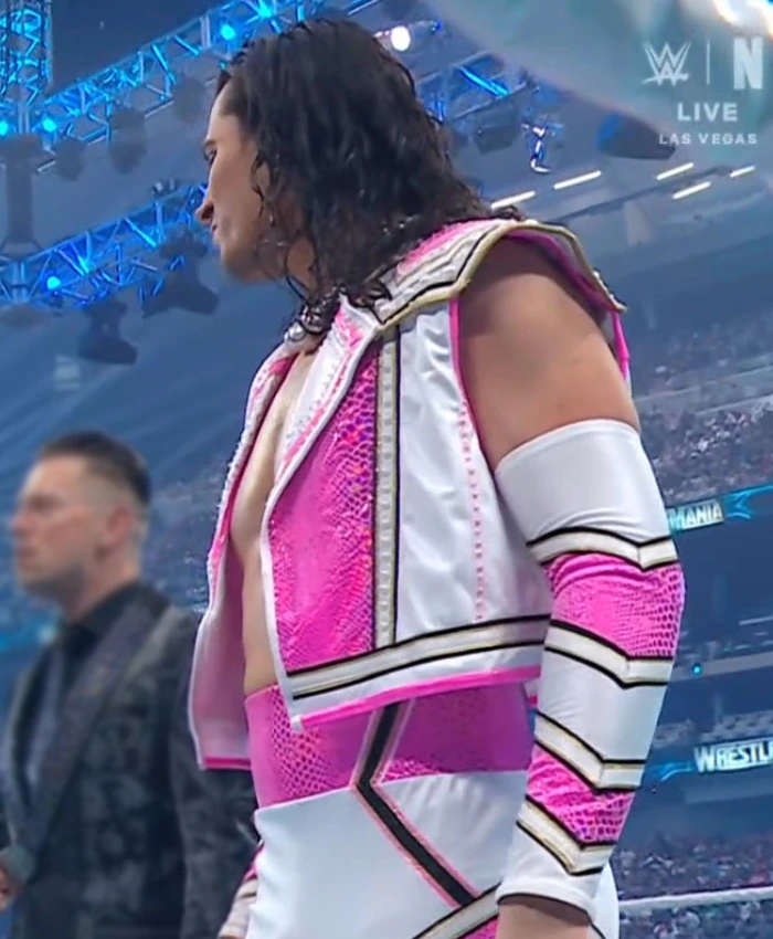 Alternative view of WrestleMania 42 Kit Wilson Costume Vest