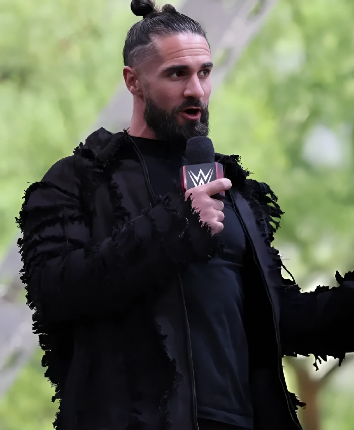 Alternative view of WrestleMania 42 Seth Rollins Kickoff Show Jacket