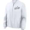 WrestleMania 42 Vegas White Bomber Jacket
