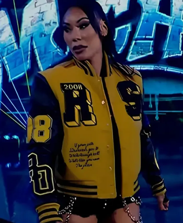 Mia Yim SmackDown 2026 Varsity Jacket