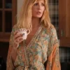 Yellowstone S05 Beth Dutton Floral Kimono Robe