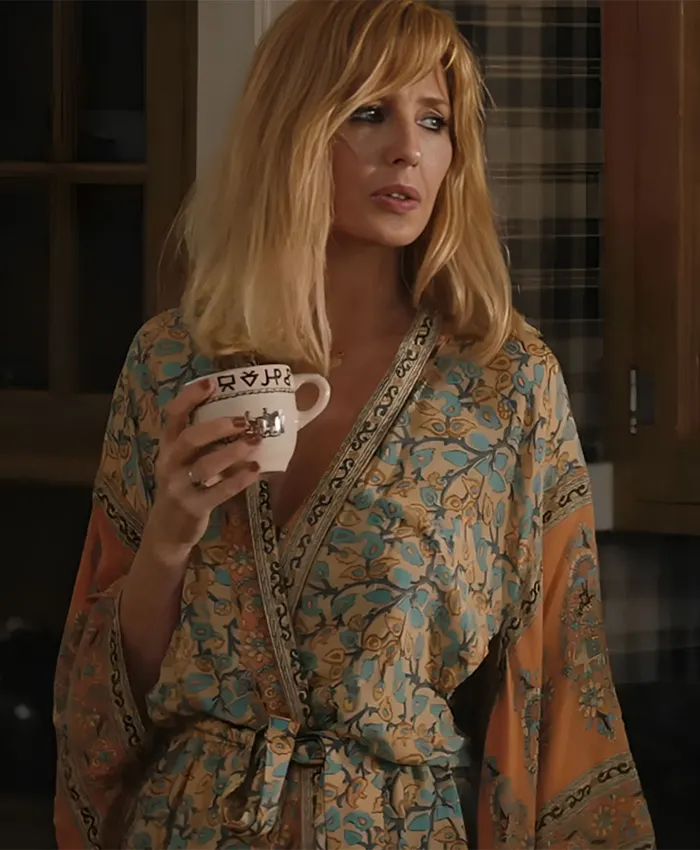 Yellowstone S05 Beth Dutton Floral Print Robe