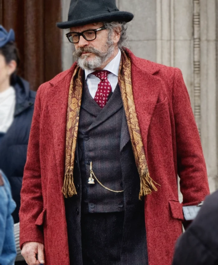 Young Sherlock Colin Firth Bucephalus Hodge Red Coat