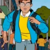 Your Friendly Neighborhood Spider Man Peter Parker Blue Jacket