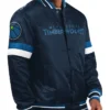 Youth Home Game Minnesota Timberwolves Navy Jacket