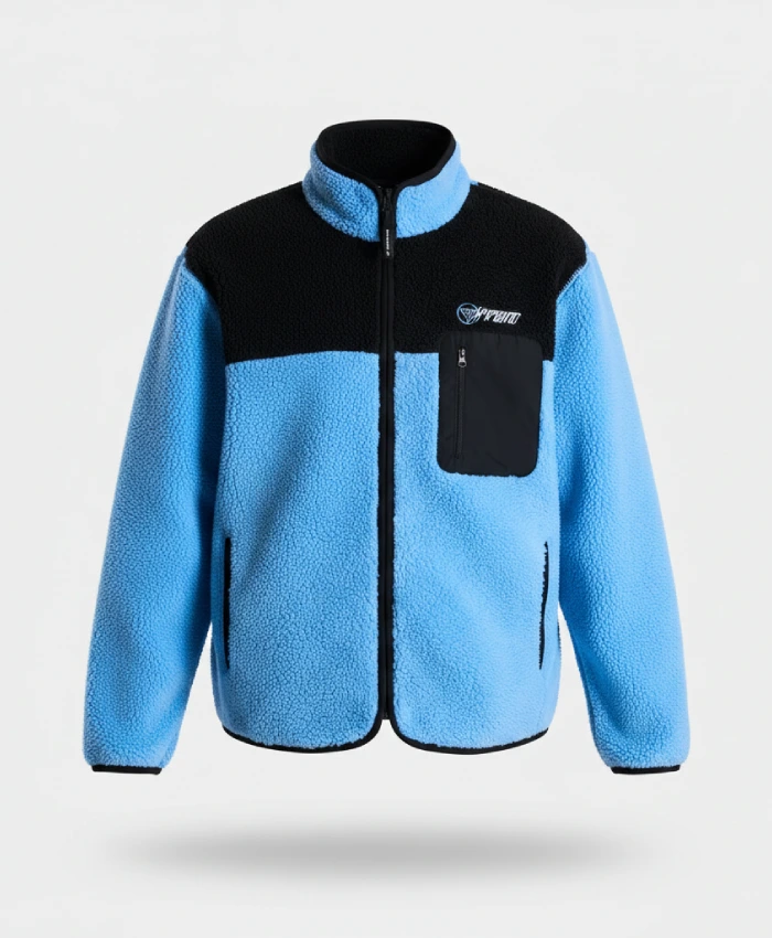 Yugioh Blue Eyes Sherpa Jacket