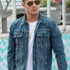 Zac Efron Blue Denim Trucker Jacket