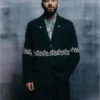 Zayn Malik Kartik Research Embroidered Blazer Sale