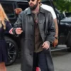 Zayn Malik US Open Leather Trench Coat