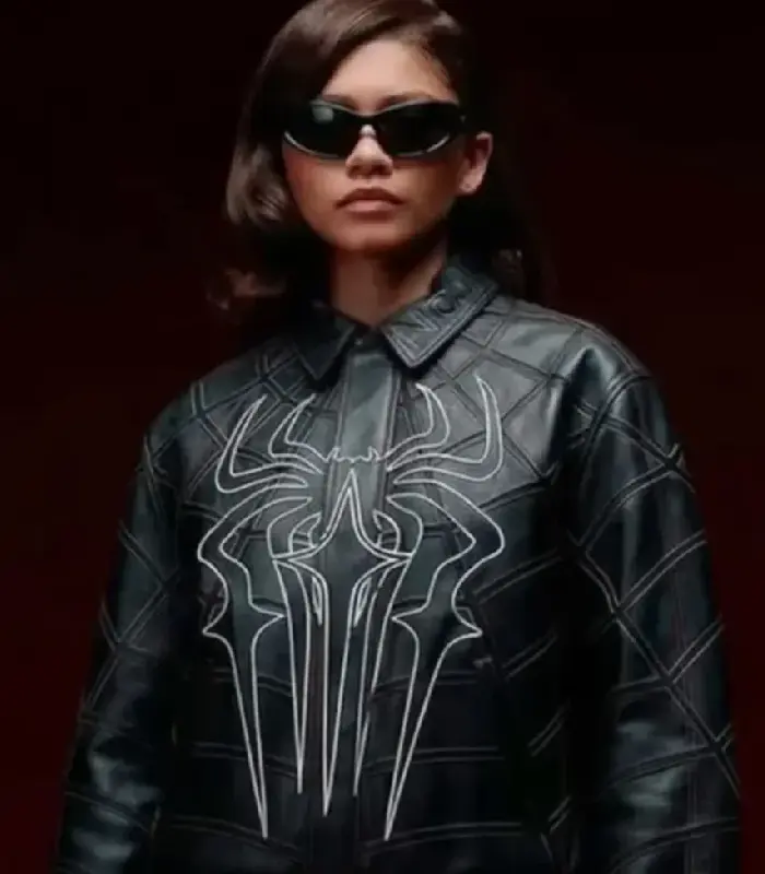 Zendaya Spider-Man Leather Jacket