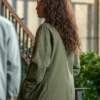 Zendaya The Drama Green Jacket