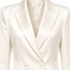 Zendaya The Odyssey 2026 Movie Premiere White Satin Blazer